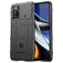 Mobigear Rugged Shield POCO X4 Pro 5G Hoesje Flexibel TPU Backcover Shockproof - Zwart