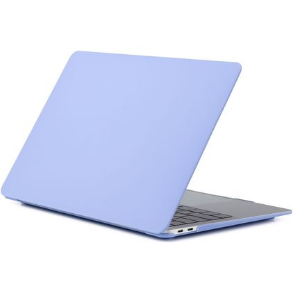 Mobigear Matte MacBook Pro 13 Inch (2016-2023) Hoes Hardshell Laptopcover MacBook Case - Pastelblauw - Model A1706 / A1708 / A1989 / A2159 / A2289 / A2251 / A2338