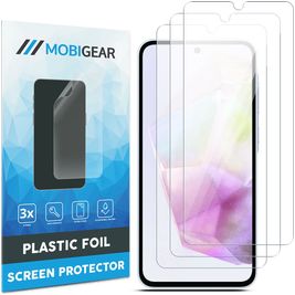 Mobigear Samsung Galaxy A36 Screenprotector Folie - Case Friendly (3-Pack)