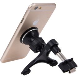 Mobigear Magnetic Telefoonhouder Auto Ventilatierooster Magnetisch Universeel - Zwart