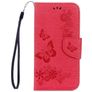 Mobigear Butterfly Samsung Galaxy S8 Hoesje Bookcase Portemonnee - Rood