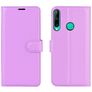 Mobigear Classic Huawei P40 Lite E Hoesje Bookcase Portemonnee - Paars