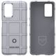 Mobigear Rugged Shield OPPO A76 Hoesje Flexibel TPU Backcover Shockproof - Grijs