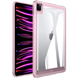 Mobigear Crystal iPad Pro 11 Inch (2020) Hardcase Backcover - Transparant / Roze