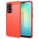 Mobigear Brushed Slim Samsung Galaxy A26 Hoesje Flexibel TPU Backcover - Rood