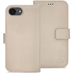My Style Flex Wallet iPhone 16e Hoesje Bookcase Portemonnee - Warm Taupe