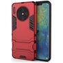 Mobigear Armor Stand Huawei Mate 30 Hoesje Hardcase Backcover Shockproof met Standaard - Rood