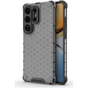 Mobigear Honeycomb Samsung Galaxy S26 Ultra Hoesje Hardcase Backcover Shockproof - Zwart