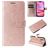 Mobigear Butterfly iPhone 16 Hoesje Bookcase Portemonnee - Roségoud