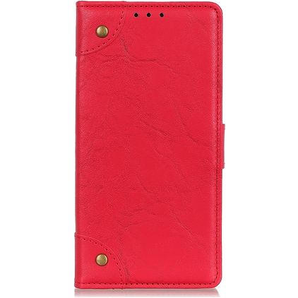 Mobigear Ranch Huawei P40 Pro Hoesje Bookcase Portemonnee - Rood