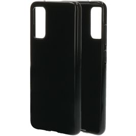 Mobiparts Classic Samsung Galaxy S20 Hoesje Flexibel TPU Backcover - Zwart