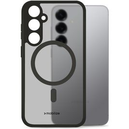 Mobilize Hybrid Samsung Galaxy S26 Plus MagSafe Hoesje Hardcase Backcover Shockproof - Zwart