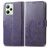 Mobigear Clover Realme C35 Hoesje Bookcase Portemonnee - Paars