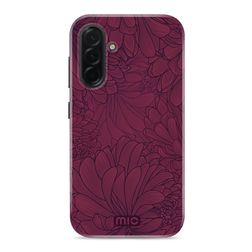 MIO Samsung Galaxy A56 MagSafe Hoesje Hardcase Backcover - Berry Blooms