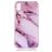 Mobigear Marble iPhone XS Max Hoesje Flexibel TPU Backcover - Paars