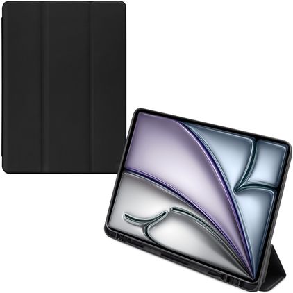 Mobilize Solid Folio iPad Air 13 Inch (2024) Hoes Bookcase - Zwart
