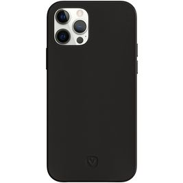 Valenta Snap Luxe iPhone 12 Pro Hoesje Echt Leer Backcover - Zwart