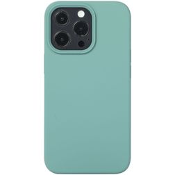 Mobigear Rubber Touch iPhone 14 Pro Siliconen Hoesje Backcover - Groen