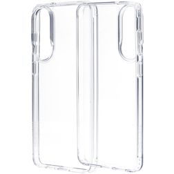 Mobiparts Classic Hardcover Doorzichtig Samsung Galaxy S25 Edge Hoesje Hardcase Backcover - Transparant