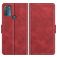 Mobigear Slim Magnet Motorola Moto G50 Hoesje Bookcase Portemonnee - Rood
