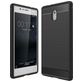 Mobigear Brushed Slim Nokia 3 Hoesje Flexibel TPU Backcover - Zwart