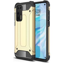 Mobigear Outdoor Huawei P40 Hoesje Hardcase Backcover Shockproof - Goud