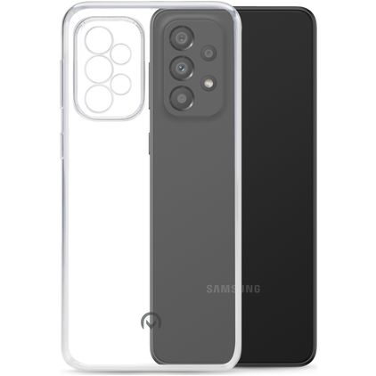 Mobilize Gelly Doorzichtig Samsung Galaxy A33 Hoesje Flexibel TPU Backcover - Transparant