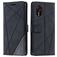Mobigear Rhombus Samsung Galaxy Xcover 7 Hoesje Bookcase Portemonnee - Zwart