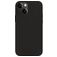 Valenta iPhone 14 Plus MagSafe Hoesje Echt Leer Backcover - Zwart