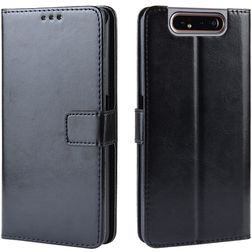 Mobigear Wallet Samsung Galaxy A80 Hoesje Bookcase Portemonnee - Zwart