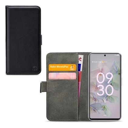 Mobilize Classic Gelly Wallet Google Pixel 6a Hoesje Bookcase Portemonnee - Zwart