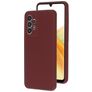 Mobiparts Samsung Galaxy A33 Siliconen Hoesje Backcover - Plum Red