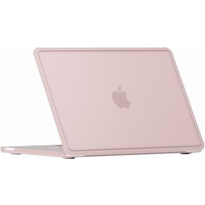 Mobigear Shockproof Slim Dunne MacBook Neo 13 Inch (2026) Hoes Hardshell Laptopcover MacBook Case - Blush - Model A3404