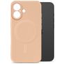 My Style Protective Flex iPhone 16 MagSafe Hoesje Flexibel TPU Backcover - Soft Pink