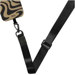 MIO Lanyard Universeel Verstelbaar Telefoonkoord - Black