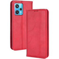 Mobigear Sensation Realme 9 Pro Plus Hoesje Bookcase Portemonnee - Rood