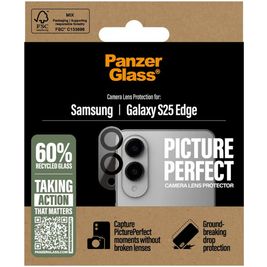 PanzerGlass PicturePerfect Samsung Galaxy S25 Edge Glazen Camera Protector - Case Friendly