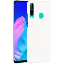 Mobigear Croco Huawei P40 Lite E Hoesje Hardcase Backcover - Wit