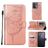 Mobigear Butterfly OPPO Reno 8 5G Hoesje Bookcase Portemonnee - Roségoud
