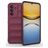 Mobigear Bumpy Samsung Galaxy A37 Hoesje Flexibel TPU Backcover - Wine Red