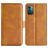 Mobigear Slim Magnet Nokia G11 Hoesje Bookcase Portemonnee - Cognac