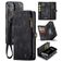 Caseme 008 iPhone 16 Hoesje Uitneembare 2in1 Bookcase Portemonnee - Zwart