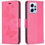 Mobigear Butterfly Xiaomi Redmi Note 12 Hoesje Bookcase Portemonnee - Magenta