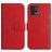 Mobigear Sunflower Motorola Moto G72 Hoesje Bookcase Portemonnee - Rood