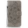Mobigear Mandala iPhone 11 Hoesje Bookcase Portemonnee - Grijs