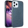 Mobigear Glitter iPhone 12 Pro Max Hoesje Hardcase Backcover - Donkerblauw