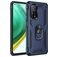 Mobigear Armor Ring Xiaomi Mi 10T Pro Hoesje Hardcase Backcover Shockproof met Ringhouder - Blauw