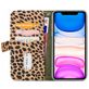 Mobilize Magnet Zipper iPhone 11 Hoesje Uitneembare 2in1 Bookcase Portemonnee - Leopard