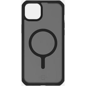 ITSKINS Level 2 HybridMagFrost R iPhone 15 MagSafe Hoesje Hardcase Backcover Shockproof - Zwart