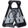 Mobiparts Hardcover iPhone 18 Pro Max MagSafe Hoesje Hardcase Backcover met Standaard - Satin Black